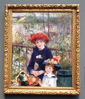 Image result for renoir two sisters on the terrace