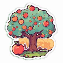 Image result for Shaking Apple Tree Clip Art