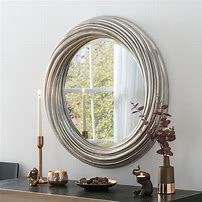 Image result for Silver Framed Wall Mirrors