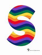 Image result for Rainbow Letter Art