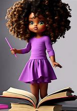 Image result for Intelligent Girl Cartoon