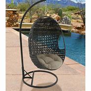 Image result for Patio Rattan Swing Chair