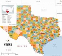 Image result for Texas County Map Poster