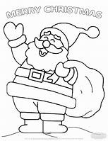 Image result for Coloring Pages Christmas Santa Funny