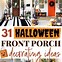 Image result for Halloween Front Porch Decor