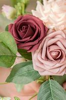 Image result for Dusty Rose Colored Silk Flowers