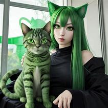 Image result for Anime Cat Girl Pet