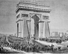 Image result for Arc De Triomphe Construction