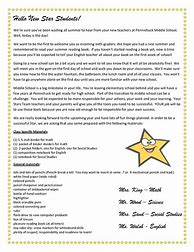 Image result for Parent Teacher Welcome Letter