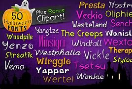 Image result for Free Spooky Halloween Fonts