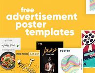 Image result for Advertisement Poster Template Free