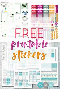 Image result for Free Printable Sticker Designs