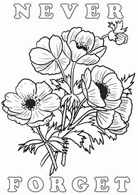 Image result for Poppies Coloring Pages