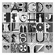 Image result for Letter Art Prints