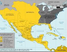 Image result for Map of North America 1800