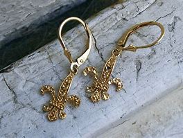 Image result for Gold Fleur De Lis Clip Art