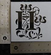 Image result for Letter H Stencil Printable