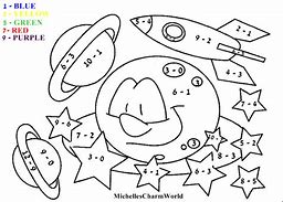 Image result for Worksheet for Kinder Subtraction Coloring