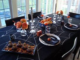 Image result for Halloween Table Decorations Ideas