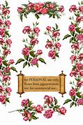 Image result for Pink Rose Vine Clip Art