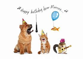 Image result for Happy Birthday Animals Coloring Pages