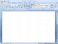 Image result for MS Word Blank Document