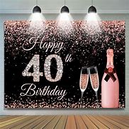 Image result for 40th Birthday Glitter Border Clip Art