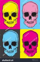 Image result for Warhol Skull