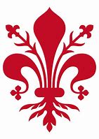 Image result for Red Fleur De Lis