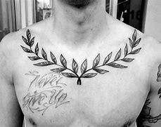 Image result for Wreath Chest Tattoo