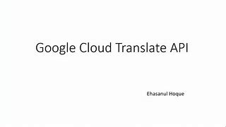 Image result for Implement Google Cloud Ai API Translation vs Google Translate for Laravel