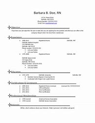 Image result for Free Nursing Resume Templates