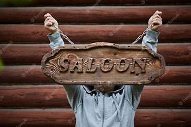 Image result for Sign Made of Wood