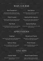 Image result for Elegant Menu Design