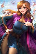 Image result for Anime Anna and Elsa From Frozen