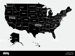 Image result for Map of North America Black and White