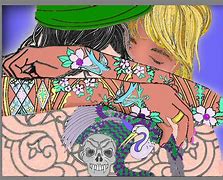 Image result for Adult Coloring Book Pages Tattoo Designs