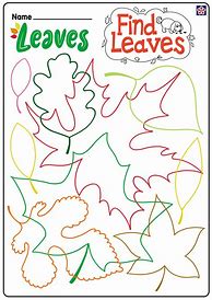 Image result for Preschool Fall Printables Free