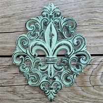 Image result for Fleur De Lis Iron Wall Decor