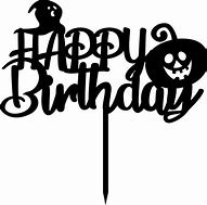 Image result for Halloween Cake Topper SVG