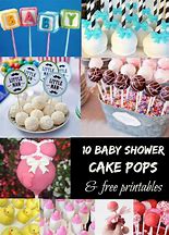 Image result for Easy Baby Shower Cake Pops