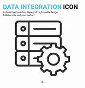 Image result for Data-Integration Icon