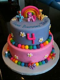 Image result for 4 Year Old Girl Birthday Cake Ideas