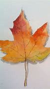 Image result for Watercolor Maple Tree with Leaf