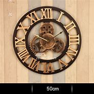 Image result for Mechanical Gear Wall Clock