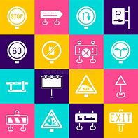 Image result for Highway Road Sign Icons