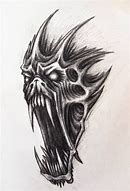 Image result for Skull Dark Evil Demons Drawings