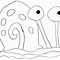 Image result for Gary From Spongebob Coloring Page