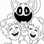 Image result for Smiling Critters Wedge Coloring Pages