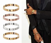 Image result for Cartier Love Bracelet Men